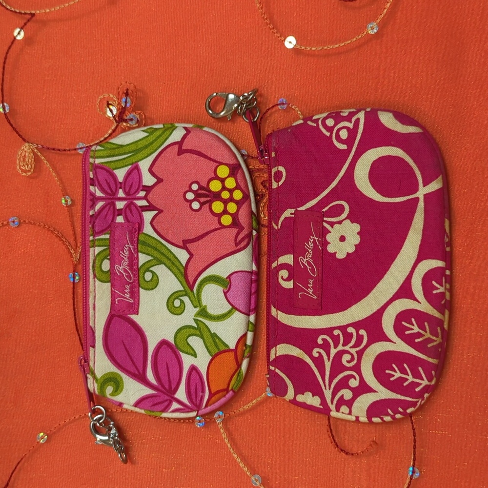Vera Bradley Change Purses. Used but in good condition